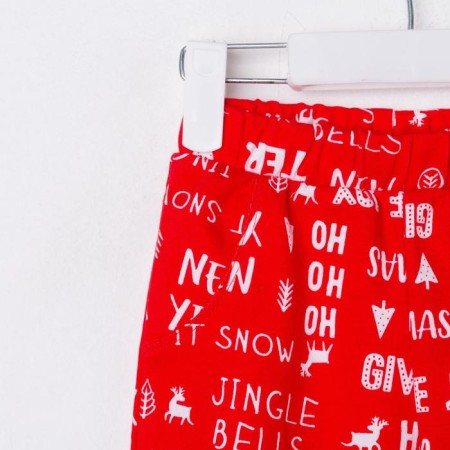 Great pants I am "Happy Winter", height 68-74 cm, red-1