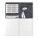 Subject notebook, 48 sheets, ruler, literature Erichkrause "Chubrik", plastic cover silk-screen cover, Blok Offset 100%, information block