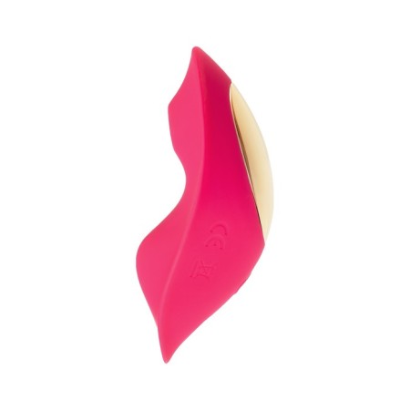 Liner in panties with vacuum-wave stimulation Jos Pimpit, silicone, pink, 9 cm-8