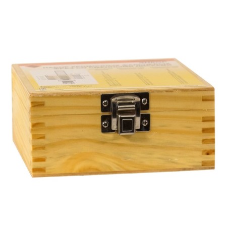 Set of milling plants Encor 10593, folder, wooden box, D = 12 mm, 6 pcs.-2