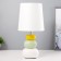 Board "Balance" E14 40W white-green 16x16x33 cm Risalux
