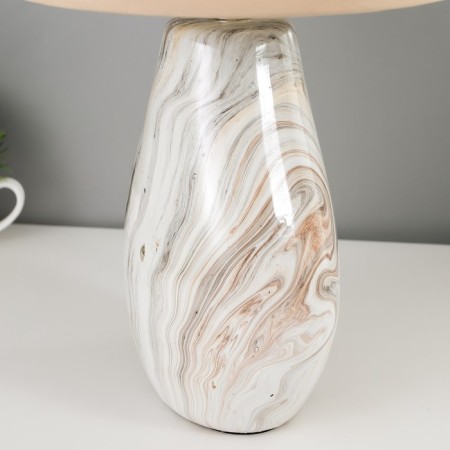 Table lamp 32154/1 E14 40W Beige 22x22x38 cm Risalux-3