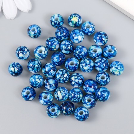 Beads for creativity plastic "Balls Shawl" Set 20 g d = 1 cm-1