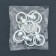 The swivel is large with a ring (length-9 cm, width-4.5 cm)