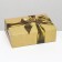 Folding box "Gift" with a gold bow, 16 x 23 x 7.5 cm