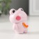 Souvenir Polystone "Frog with a caterpillar" mix 2.5x3.5x5 cm