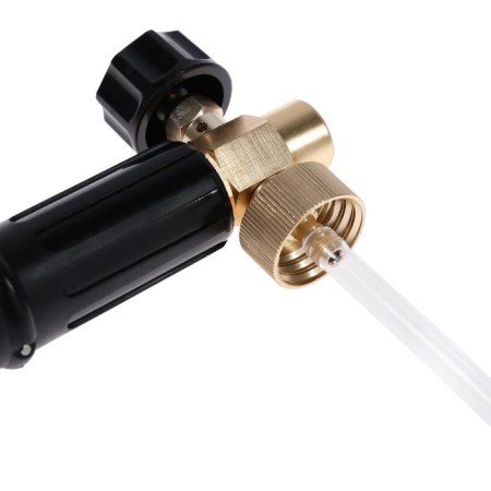 Foaming for water, volume of 1 liter, 8 connecting adapters-3