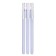 A set of ballpoint pens UNI JetStream SX-101-07FL, 0.7mm, blue rod, lavender case, 3 pieces