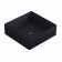 Uperwood Square shell, 39 cm, square, black
