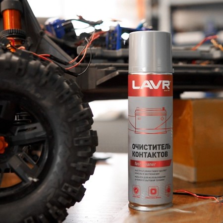 LAVR, Electrical Contact Cleaner, 335 ml, aerosol LN1728 contacts-7
