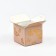 Aromatic candle: grapefruit and honey, 6.5 x 7.2 cm.