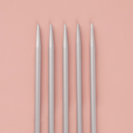 Knitting knitting needles, hosiery, with Teflon coating, D = 4.5 mm, 20 cm, 5 pcs-1