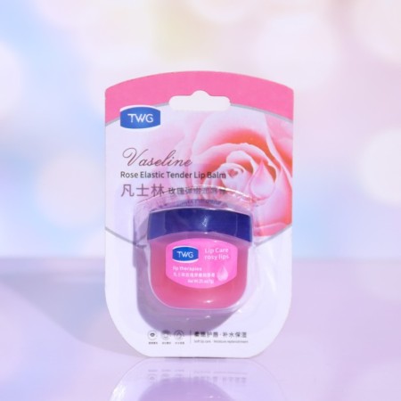 Cosmetic Vaseline for lips with rose-2