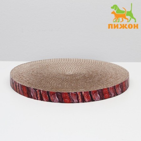 Corrugated tutor "Pig" Round "Snow Pines", with impregnation, 28 x 2.5 cm-1