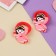 Резинка для волос "Крошка" (набор 2 шт) девочка принцесска ,3 см ,розовый