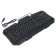 Keadlor Rick 700g Dynasty Black USB Multimedia for Gamer Led