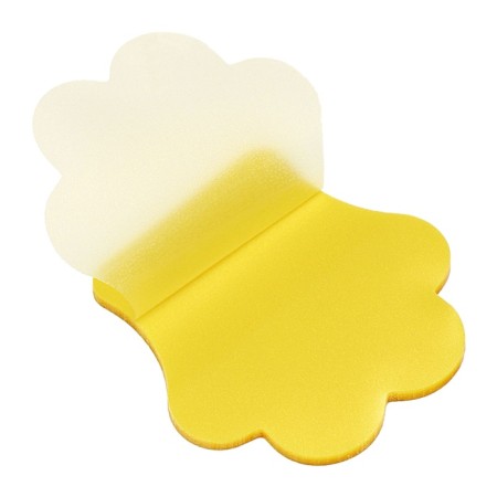 Block-filling with sticky edge plastic paw 50l, yellow, 45mm x 45mm Calligrata-2