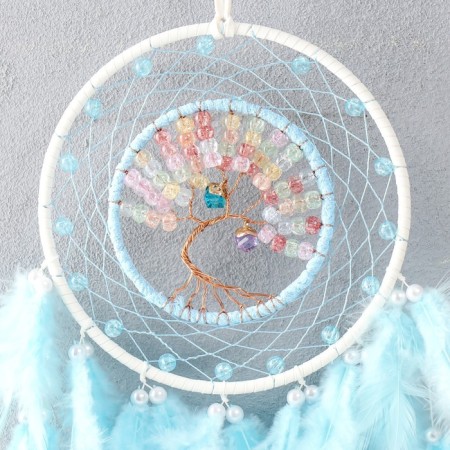 Dreams "Tree in the Circle" Blue D = 16 cm 65x16 cm-1