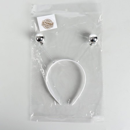 Carnival rim "balls", silver color-1