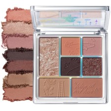 Палетка теней ZeeSea Dreamland Eyeshadow, тон 01 сероватый пурпур, 10 г