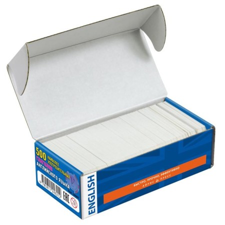 Thematic cards. 500 of the most common verbs of English-1