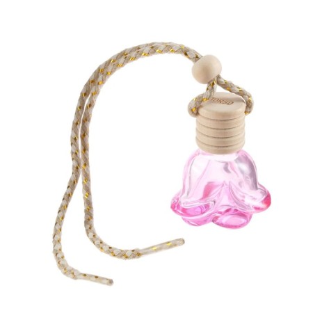 A bottle for a flavor in a car suspended, "rose" 8 ml, mix-5