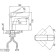 D&K DA1432103 sink mixer, gold