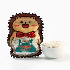 Marshmallow in the molding package 