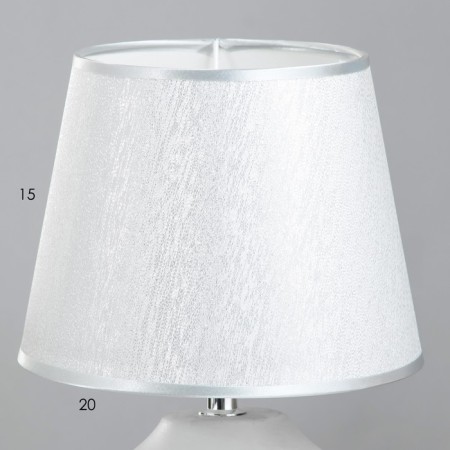 Basford table lamp E14 40W silver 20x20x30 cm Risalux-3