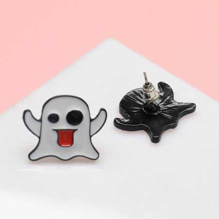 Earrings "Ghosts" Krivlyaks, colored-2