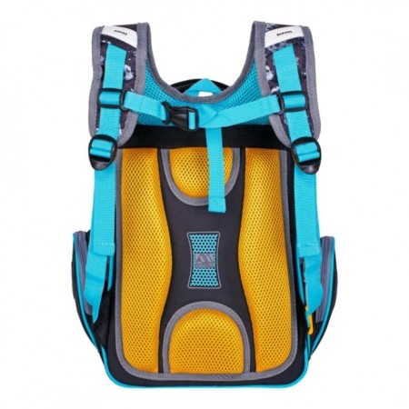 Frame backpack 35 x 26 x 18 cm, Across ACS1, filling: bag, blue ACS1-2-3