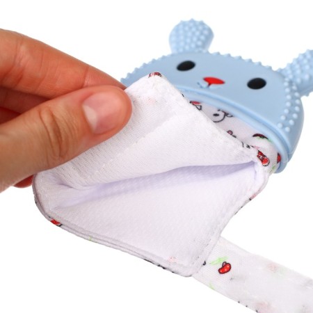 Break-cutter "Bunny", blue/green color, I crumb-6