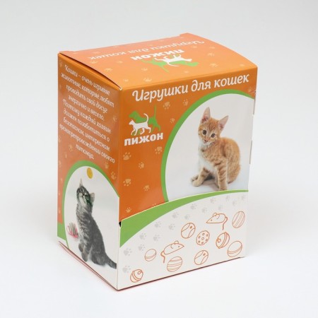 Cat ball in assortment, packing 60 pcs-6
