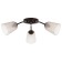 Causte "Online" (cylinder) 3x15W E27 Model: BR 00214 Wenge/Transparent