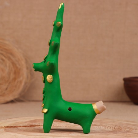 Abashevskaya toy "Deer-Drevo", 15x7x15 cm, Kukushkin I.I.-1