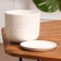Flower Lava Pot white 0.8 l