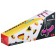 Graffiti scooter, light wheels PU 120/100 mm, blue color