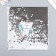 Scrapbooking paper "Triangles in details" density 180 g 15.5x17 cm