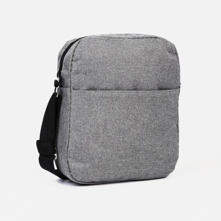 Set of men's backpack on a zipper with USB, external pocket, cosmetic bag, bag, color gray color-7