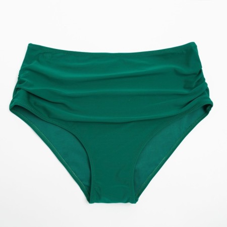 Female women's swimming trunks are high, green color, size 48-7