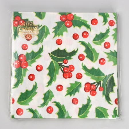 Paper “Ostropolitan” napkins, set, 20 pcs., 33 × 33 cm-2