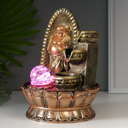 The desktop fountain from the network, the highlighting "Hote in the arch with a waterfall" 28.5x20x20 cm-2