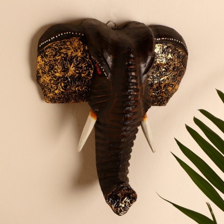 Souvenir tree "Elephant Head" 21x8x30 cm-1