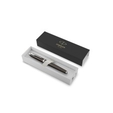 Ручка роллер Parker IM Core Dark Espresso CT F, корпус тёмно-коричневый матовый/ хром, чёрные чернила