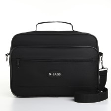 Male bag, black color