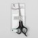 Hairdressers with emphasis, blade - 6.5 cm, black color