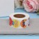 Stickers in the Roll "Birthday", 500 pcs, 2.5 x 2.5 cm