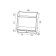 Stable worker Sinus, 800x500x790, Dub Sonoma