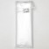 Bahilis "Elegreen", laminated, non -woven, tall on ties, white, 42 g/sq.m, 10/300, in p/e, 1 pair