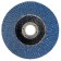 Circle of the end-end ABRAFLEX FLD-10 Inox, P40, 125 x 22.2 mm